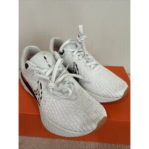 Nike Shoes Womens 7.5 React Infinity Run Flyknit 3 Sneakers White Low DZ5215-001